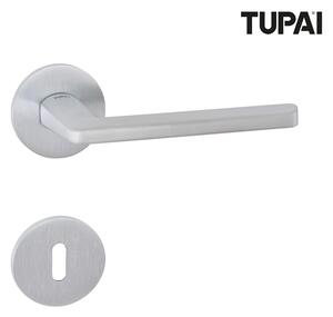 Kvaka Tupai Celio krom mat materijal: zamak · rozeta: ključ / cilindar / WC Cilindar