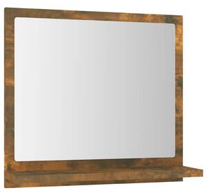 VidaXL Kupaonsko ogledalo boja dimljenog hrasta 40x10,5x37 cm drveno