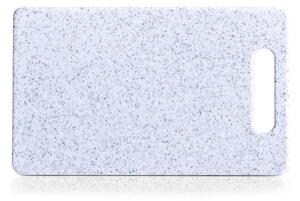 Zeller Daska za rezanje Granite, plastična, siva, 25 x 15 x 0,8 cm