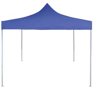 VidaXL Profesionalni sklopivi šator za zabave 2 x 2 m čelični plavi