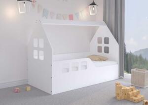Ourbaby Woody house bed bijela 160x80 cm