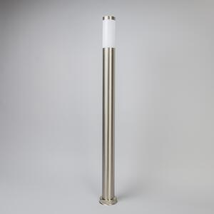 Moderni vanjski stup svjetiljke čelik 110 cm IP44 - Rox