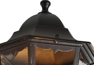Vanjska lampa crna 220 cm 3 svjetla IP44 - Havana