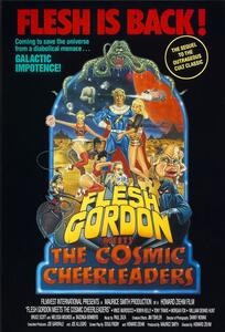 Ilustracija Flesh Gordon Meets The Cosmic Cheerleaders