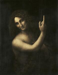 Reprodukcija St. John the Baptist, 1513-16, Leonardo da Vinci