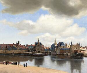 Reprodukcija View of Delft, c.1660-61, Jan Vermeer