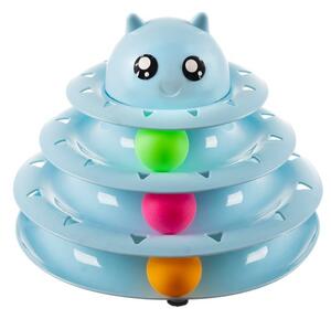 Interaktivna igračka za mačke - toranj s loptama