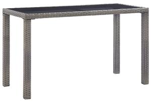 VidaXL Vrtni stol antracit 123 x 60 x 74 cm od poliratana