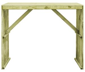 VidaXL Barski stol od impregnirane borovine 130 x 60 x 110 cm