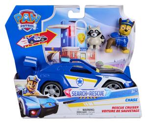 PAW PATROL Search & Rescue Chaseovo policijsko spasilačko vozilo s 2 figurice