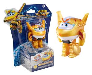 SUPER WINGS figura transform a bots Golden boy 5 cm