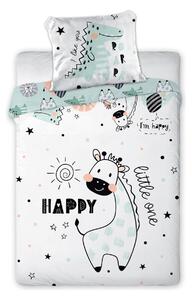 FARO posteljina 2 djelna Cuddles white/green