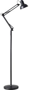Fleksibilna podna lampa AURIQ 1xE27/60W/230V 184 cm crna
