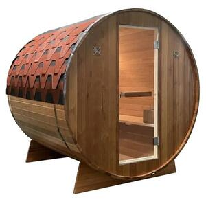 Sanotechnik Sauna u obliku bačve Tromso (Snaga: 4,5 kW)