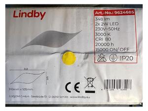 Lindby - LED Zidna svjetiljka SALKA 2xLED/2W/230V