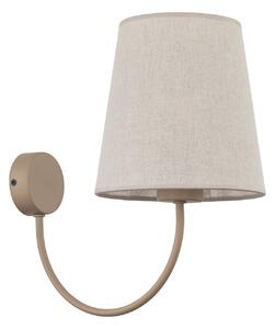 Zidne Svjetiljka TK Lighting, Candi, prigušiv, Bež, Dnevna soba, Tkanina / tekstil, Moderan