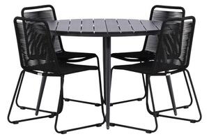 Stol i stolice set Dallas 3925Uže, Metal