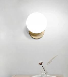 TOOLIGHT Zidna svjetiljka Zidna svjetiljka Staklena kugla zlatna APP950-1W