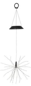 Vanjska solarna viseća LED svjetiljka s bijelim diodama Star Trading Firework, visina 50 cm