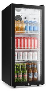 Klarstein GrandCooler ugostiteljski hladnjak za piće | 106 x 46 cm | LED unutarnje osvjetljenje | Crna