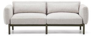 Svijetlo sivi vrtni modularni kauč 201 cm Sorells – Kave Home