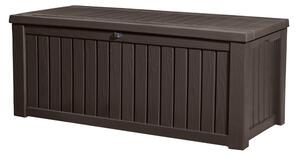 Smeđa vrtna kutija ROCKWOOD 570 L