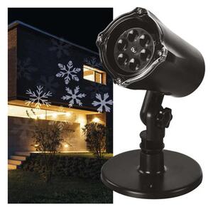Emos Božićni projektor, pahulje, LED, hladno bijela, IP44