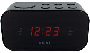 AKAI budilica, FM/AM radio, digitalni display, snooze, crna ACR-3088