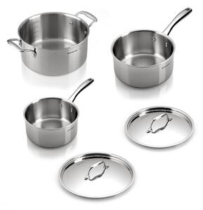 Mehrzer Set lonaca Inox 18/10 - 5 kom