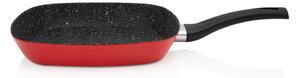 Metalac tava grill granit induction 26cm crvena
