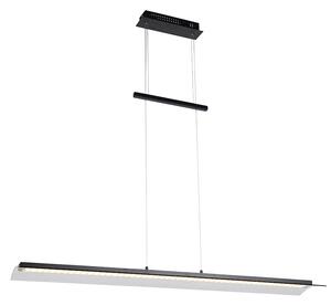 Moderne hanglamp zwart 125 cm dimbaar - Boone