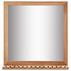 VidaXL Kupaonsko ogledalo od masivne orahovine 60 x 12 x 62 cm