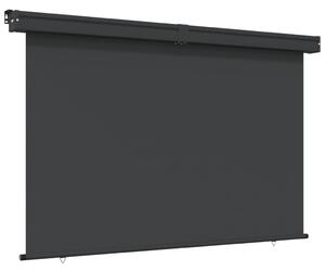 VidaXL Balkonska bočna tenda 145 x 250 cm crna