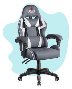 Dječja stolica za igru HC - 1007 siva s bijelim detaljem
