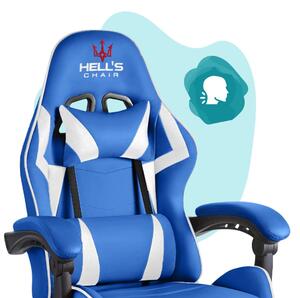 Dječja stolica za igranje HC - 1007 plava s bijelim detaljem