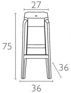Dizajnerske barske stolice — by MAKROLON • 2 kom