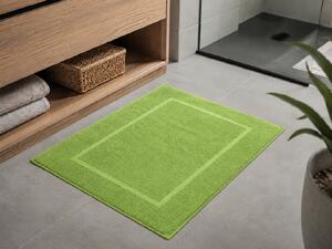 Hotelska prostirka COMFORT COLOR 50 x 75 cm, zelena
