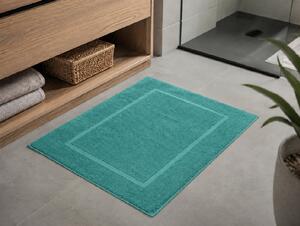 Hotelska prostirka COMFORT COLOR 50 x 75 cm, petrol plava
