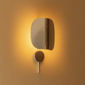 Audo Copenhagen Zidna lampa Wing, aluminij, 47 cm, s utikačem, podesiva, Metalik, Područje hodnika, Aluminij