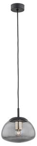 Argon 4333 - Luster na sajli TRINI 1xE27/15W/230V pr. 20 cm crna