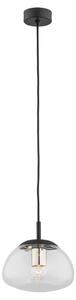 Argon 4331 - Luster na sajli TRINI 1xE27/15W/230V pr. 20 cm crna