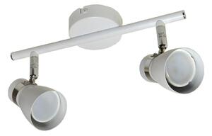 Reflektorska svjetiljka DEZ 2xGU10/30W/230V bijela