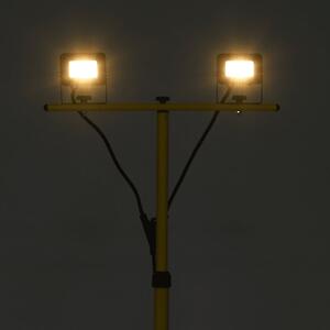 VidaXL LED reflektor sa stativom 2 x 10 W topli bijeli