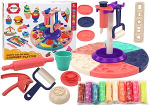 Kuhinjski set s 10 boja plastelina
