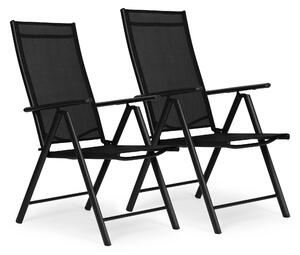 ModernHome set od 2 stolice - crni