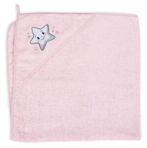 Ceba Baby Dječji ručnik Star Pink 100x100