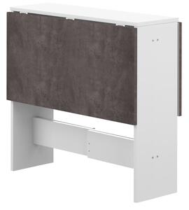 Proširiv blagovaonski stol s pločom stola u betonskom dekoru 76x28 cm Papillon – TemaHome