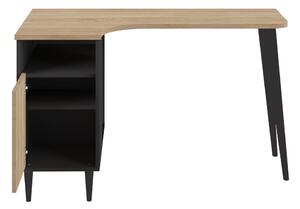 Radni stol s pločom stola u dekoru hrasta 76x120 cm Nook – TemaHome