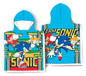 Pamučni pončo ručnik Sonic 55 x 110 cm