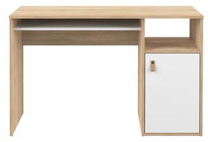 Radni stol s pločom stola u dekoru hrasta 50x115 cm Oxford – TemaHome